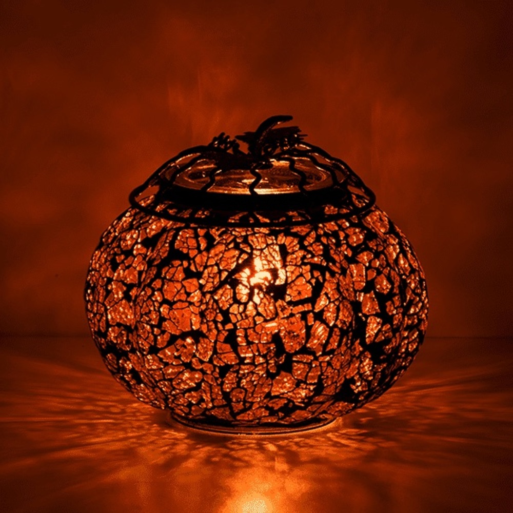 Mosaic Pumpkin Warmer